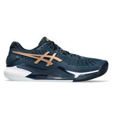 Chaussures ASICS Homme GEL-RESOLUTION 9 Terre Battue Bleu...