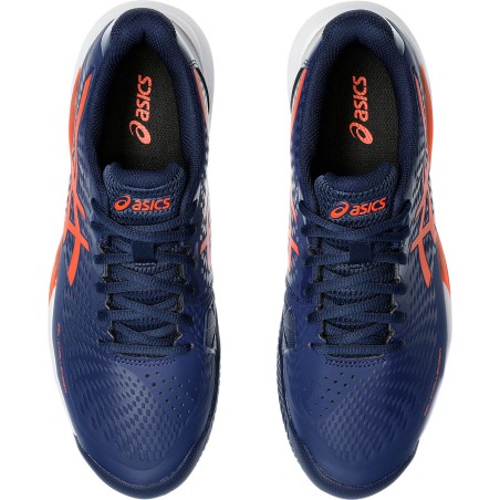 Chaussures ASICS Homme GEL-CHALLENGER 14 Terre Battue Bleu / Orange PE 2024