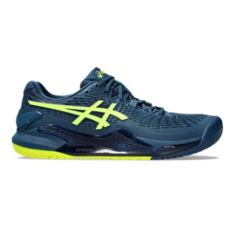 Chaussures ASICS Homme GEL-RESOLUTION 9 Terre Battue Marine AH 2024