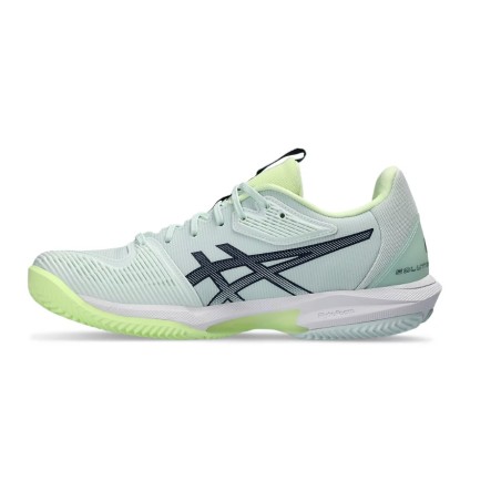 Chaussures ASICS Femme SOLUTION SPEED FF 3 Terre Battue Jaune / Vert PE 2024