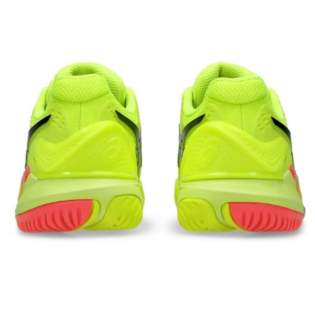 Chaussures ASICS Femme GEL-RESOLUTION 9 PARIS Toutes surfaces Fluo AH 2024