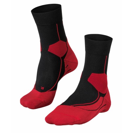 Chaussettes FALKE Homme Stabilizing Rouge / Noire AH 2021