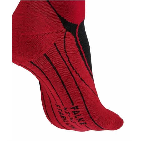 Chaussettes FALKE Homme Stabilizing Rouge / Noire AH 2021