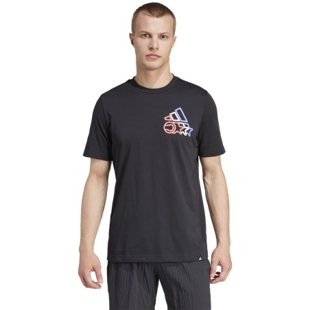 T-Shirt ADIDAS Homme GRAPHIC NY TNS CITY  Noir AH 2024