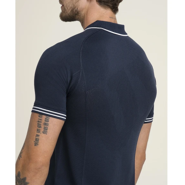 Polo WILSON Homme TEAM SEAMLESS 2.0 Marine 2024