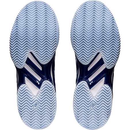 Chaussures ASICS Femme SOLUTION SPEED FF CLAY Bleu / Blanc / Rouge AH 2022