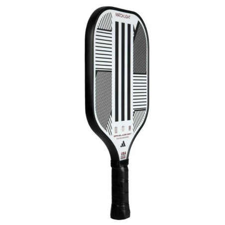 Raquette Pickleball MATCH LIGHT Blanc / Noir AH 2024