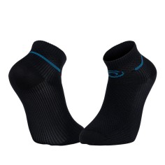 Chaussettes Running BV SPORT LIGHT RUN Courte Noir / Bleu...