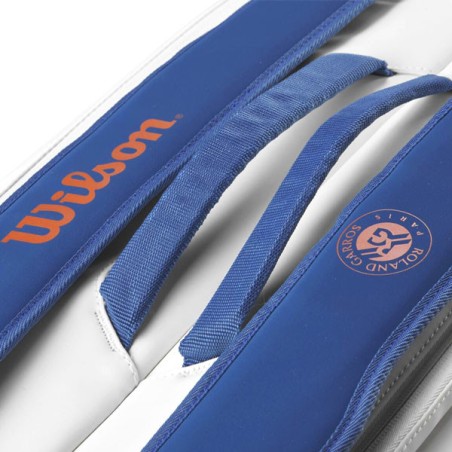 Thermo-Bag WILSON ROLAND GARROS 9PK Blanc / Orange / Bleu 2024
