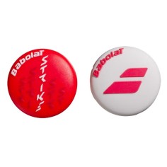 Antivibrateur BABOLAT STRIKE DAMP X2 Blanc / Rouge 2