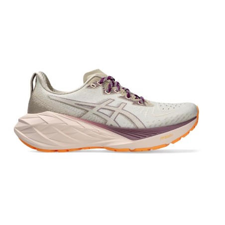 Chaussures Running ASICS Femme NOVABLAST 4 TR W Beige / Orange AH 2024