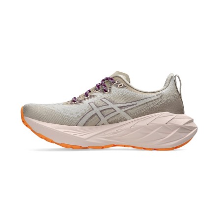 Chaussures Running ASICS Femme NOVABLAST 4 TR Beige / Orange AH 2024