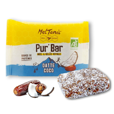Barre PUR'BAR MELTONIC Datte / Coco / Miel et...