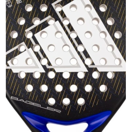 Raquette Padel ADIDAS BAGELER ATTK (370g) Noir / Bleu AH 2024