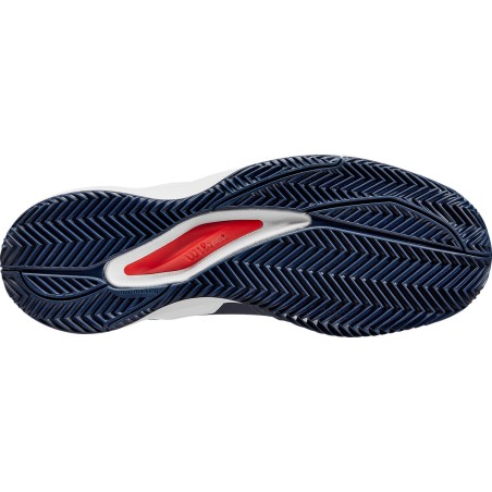 Chaussures WILSON Homme RUSH PRO ACE Terre Battue Noir / Blanc PE 2024