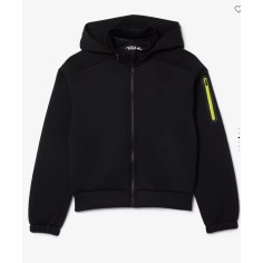 Veste à capuche zippée LACOSTE Femme SPORT Noir AH 2024