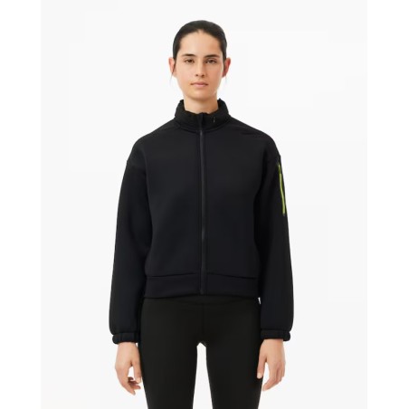 Veste à capuche zippée LACOSTE Femme SPORT Noir AH 2024