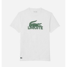 T-Shirt LACOSTE Homme ULTRA DRY Blanc AH 2024