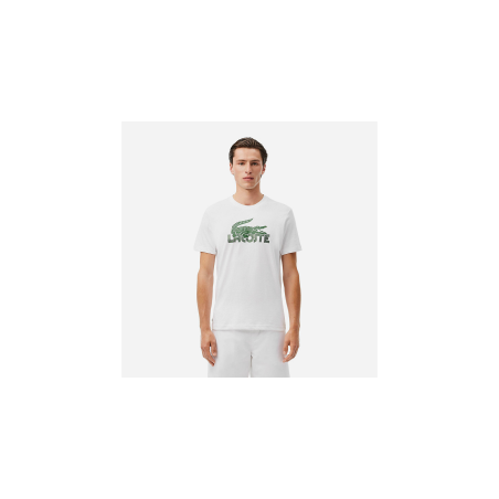 T-Shirt LACOSTE Homme ULTRA DRY Blanc AH 2024