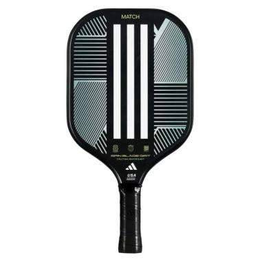 Raquette Pickleball MATCH 3 (229g) Gris / Noir...
