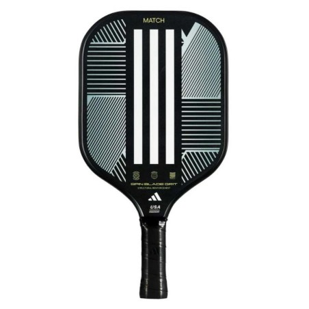 Raquette Pickleball ADIDAS MATCH 3 (229 g) Gris / Noir AH 2024