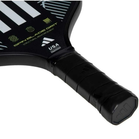 Raquette Pickleball MATCH 3 (229g) Gris / Noir AH 2024
