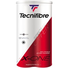Bipack de 4 balles TECNIFIBRE X-ONE