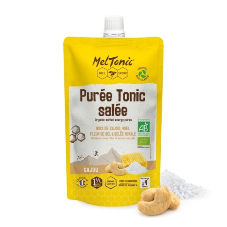 Purée TONIC SALEE MELTONIC Cajou / Miel / Fleur de Sel et Gelée 165 gr 2023