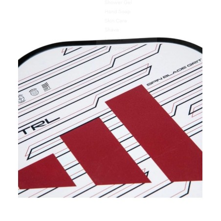 Raquette Pickleball ADIDAS RX CTRL (218g) Blanc / Rouge / Noir AH 2024