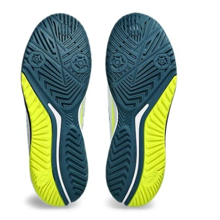 Chaussures ASICS Homme GEL-RESOLUTION 9 Toutes Surfaces Blanc / Bleu AH 2023