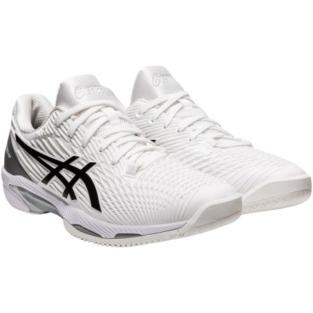Chaussures ASICS Homme SOLUTION SPEED FF 2 Toutes Surfaces Blanc / Noir 2023