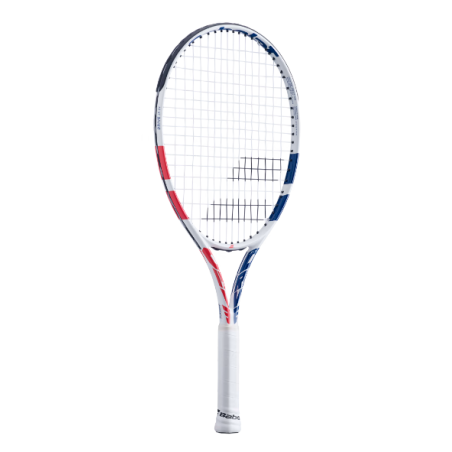 Raquette Junior BABOLAT PURE DRIVE JUNIOR 24 Blanc / Bleu / Rose (220g) 2020