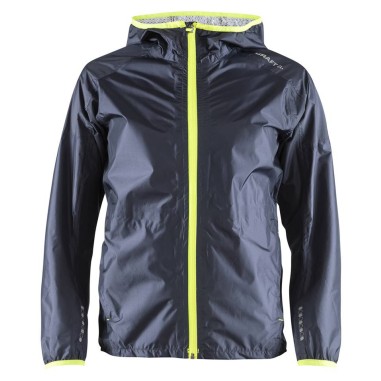 Veste Running CRAFT Homme 2.5 PLUIE Grise
