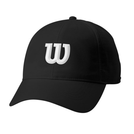Casquette WILSON ULTRALIGHT TENNIS CAP Noir 2024