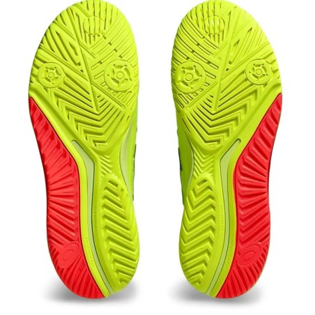 Chaussures ASICS Homme GEL-RESOLUTION 9 Toutes Surfaces Jaune Fluo / Orange 2024