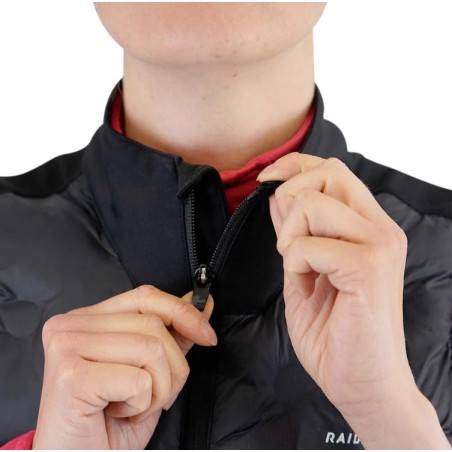Veste Gilet Running RAIDLIGHT Femme Sorona Hybrid Noir AH 2022