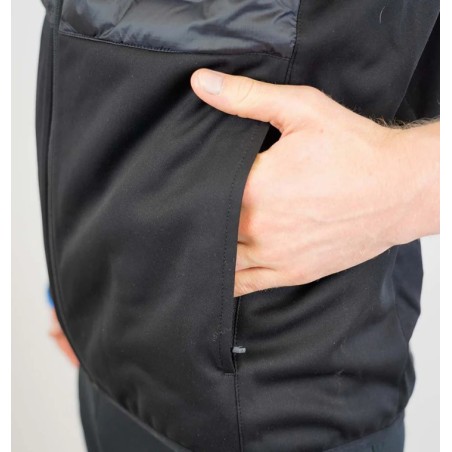 Veste Gilet Running RAIDLIGHT Homme Sorona Hybrid Noir AH 2022