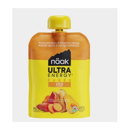 Purées ENERGETIQUE NAAK ULTRA ENERGY Patate Douce/ Butternut 200 Cal 90 g 2024
