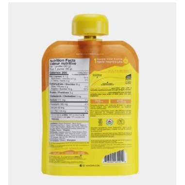 Purées ENERGETIQUE NAAK ULTRA ENERGY Patate...