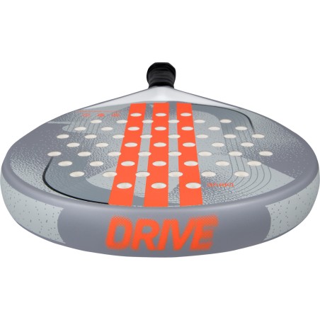 Raquette Padel ADIDAS DRIVE 3.4 (365 g) Gris / Orange / Blanc 2025