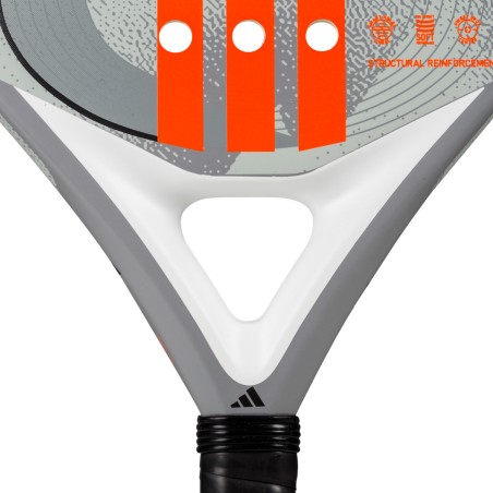Raquette Padel ADIDAS DRIVE 3.4 (365 g) Gris / Orange / Blanc 2025