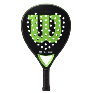 Raquette Padel WILSON BLADE TEAM V2 Noir / Vert...