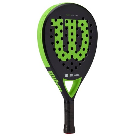 Raquette Padel WILSON BLADE TEAM V2 Noir / Vert  (370 g) 2023