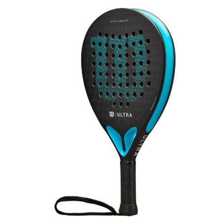 Raquette Padel WILSON ULTRA ELITE V2 Noir / Bleu (361 g) 2023