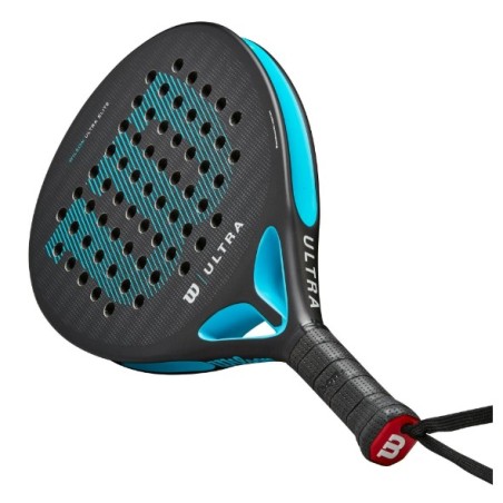 Raquette Padel WILSON ULTRA ELITE V2 Noir / Bleu (361 g) 2023