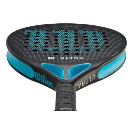 Raquette Padel WILSON ULTRA ELITE V2 Noir / Bleu (361 g) 2023