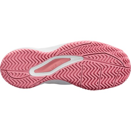 Chaussures WILSON Junior RUSH PRO ACE JR  Rose / Blanc PE 2025