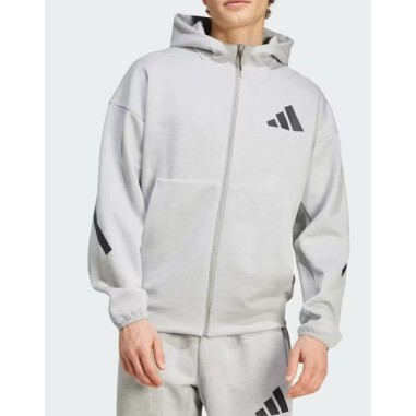 Veste à capuche zippée ADIDAS Homme ZNE FZ Gris...