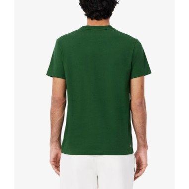 T-Shirt LACOSTE Homme Tennis Héritage imprimé...