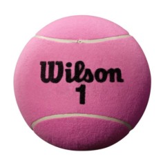 Balle WILSON JUMBO Ball Géante ROLAND GARROS 9 Rose 2